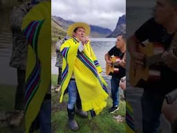 en la laguna del shimbe con el maestro gato herrera