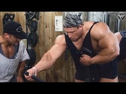 BACK WORKOUT from HELL with DORIAN YATES - NOBODY HAD MY BACK - Granite Muscle Mass