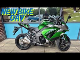 Kawasaki Z1000SX New Bike Day First Thoughts #squires #kawasaki #motovlog