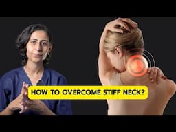 Best exercise to overcome neck stiffness around skull