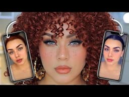 MAQUILLAJE DE FILTRO ✨ / Recree el filtro que te cambia de nacionalidad.