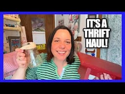 FUN THRIFT HAUL! HOME DECOR & VINTAGE! 2025 Thrift Haul #4!