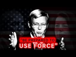 Did the USA snipe Kevin Rudd?