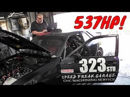 Porsche 944 LS Swap: 537HP Dyno Tune on Pump Gas!