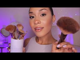 ASMR Doing Your Makeup 💫 Dreamy Soft Spoken Roleplay for Sleep & Tingles