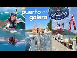 PUERTO GALERA 2025 🐚👙 • White Beach, Snorkeling, Parasailing | Philippines