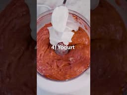 Pink fluff - the perfect summer ice cream 🌟🍓#healthyicecream #summerrecipes #recipeshorts