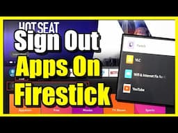 How to Sign Out of Any Application on Firestick (Disney, Netflix, Hulu)