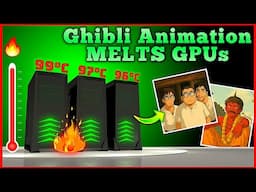इतनी Heavy है Ghibli Images❓GPU हुआ आग की तरह गरम‼️Graphics Card बोले – बस करो‼️Ghibli Art Generator