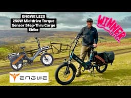 ENGWE LE20 250W Mid-drive Torque Sensor Step-Thru Cargo Ebike 😲