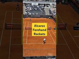 Carlos Alcaraz Check Mate With 3 Forehands