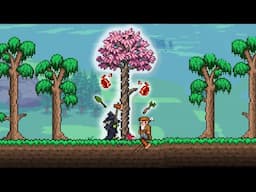 Can you get SUPER RICH by shaking thousands of trees in Terraria?