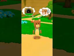 Super Bear Adventure Let's See Tung Tung Tung Tung Sahur 😱🤣😳#shorts