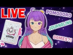 journal & co-work with me ♡ pomodoro stream