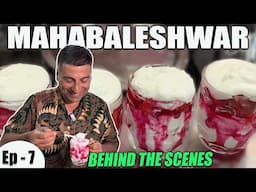 Ep 7 BTS Exploring Mahabaleshwar, Maharashtra | Mahabaleshwar Market strawberry cream
