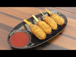 Veg Lollipop Using Bread & Veggies | No Egg, No Meat – 100% Veg | Best Snack for Guests