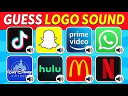 Guess The Logo Sound 🌈🎧 McDonald’s, TikTok, KFC, Pepsi, Netflix | Logo Quiz 2025