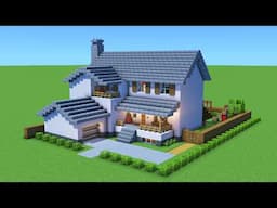 How To Build a Suburban House In Minecraft #5 | Part 1