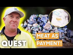 Slim Pickings Sells Opals Worth $14,000! | Outback Opal Hunters
