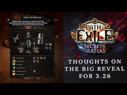 Thoughts on the 3.26 Reveal | Path of Exile 1