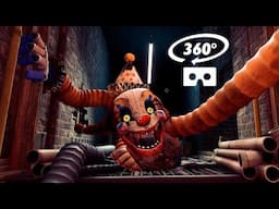 FNAF Secret Of The Mimic 360° VR Can YOU Escape Jackie with JUMPSCARE - Virtual Reality Experience