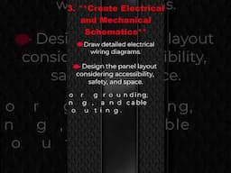 Create Electrical and Mechanical Schematics #controlwiring #electricalwiring #industrialcontrolpanel