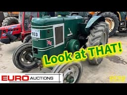 Preview of Tractors at @euroauctions138 Leeds including this Field Marshall Series 1- sale 2morrow