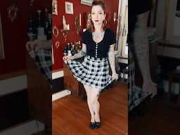 The Craft 90s schoolgirl style by CHERRY DOLLFACE #shorts