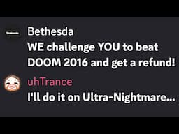 Can I Beat DOOM (Ultra Nightmare) And Get A Refund?