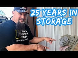 Awesome Vintage Dusty Abandoned Storage Locker Unit. 25 Years in Storage .