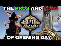 Epic Universe GRAND OPENING DAY: Was It Worth Going? (Universal Orlando)