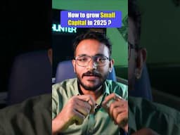 How to grow small Capital? #crypto #bitcoin #cryptotrading #forex #intradaytrading #margintrading