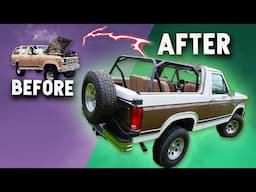 Worn-out Bronco Becomes Coyote-swapped Beast in 30 MINUTES!
