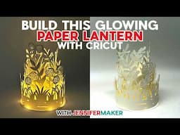How To Make A Paper Lamp At Home | Easy DIY Garden Lantern!