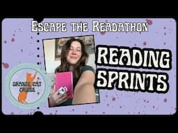 READING SPRINTS 📖 | Escape the Readathon