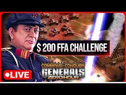 $200 Clash of All-Stars - Anonymous FFA Challenge  | C&C Generals Zero Hour