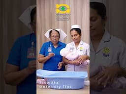 අලුත උපන් ඔබේ දරුවා ආරක්ෂිතව නහවා ගන්නේ කොහොමද? Baby Bathing Tips  - Nawaloka Hospitals Colombo