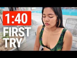 How Jessica Held Her Breath for 1:40 on Her First Try