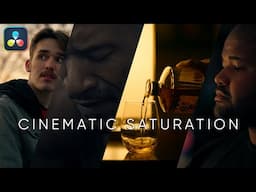 DaVinci Resolve 20 | How To Get Cinematic Saturation In Seconds!