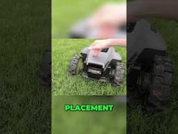 Robot Lawn Mower Gentle on Grass, Smart Design