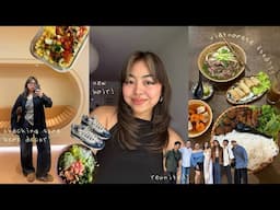Living Alone in Manila • going out solo, vietnamese restos, cute home decors & wholesome days 🧋🫐