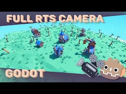 RTS Camera Controller - Godot 3D