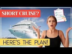 How to Make the Most of a 3-Day Cruise (Former Crew Tips!)