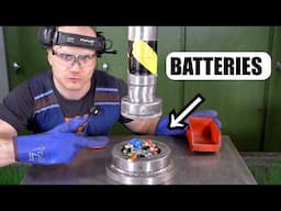 Batteries Vs. 150 Ton Hydraulic Press