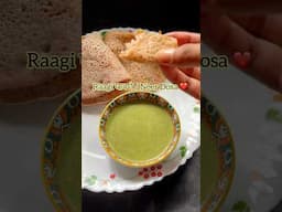 Ragi घावणे / Neer Dosa ❤️❤️ #food #neerdosa #ragi #ragidosa