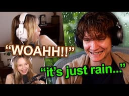 Swedish Woman Experiences Rain For The First Time - Popucom