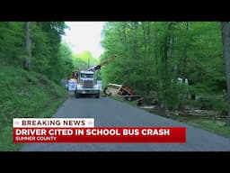 Sumner County school bus driver charged after crash involving students