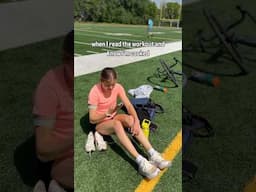 One of THOSE workouts…