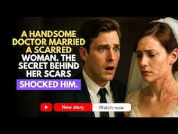 A Handsome Doctor Married a Scarred Woman. The Secret Behind Her Scars Shocked Him...