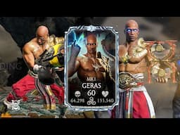 MK Mobile. MK 1 GERAS Gameplay With MK 1 Team! Brutality and Fatal Blow!
